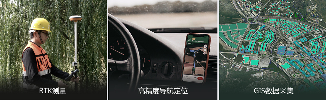 適用于RTK測量、高精度導航定位、GIS數(shù)據(jù)采集